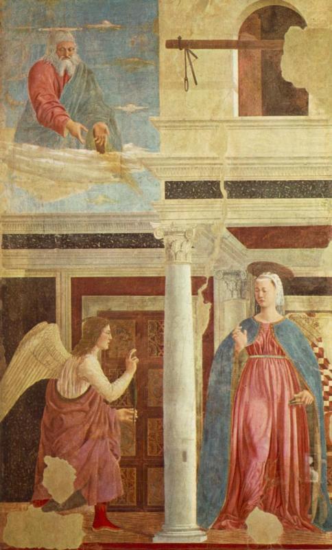 Piero della Francesca Annuncciation china oil painting image